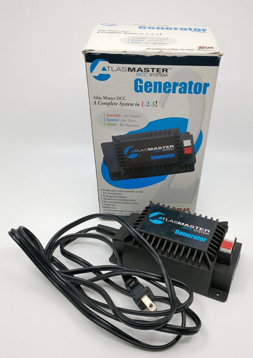 Atlas 335 Atlas Master 15V,3amps DCC System Generator – Trainz