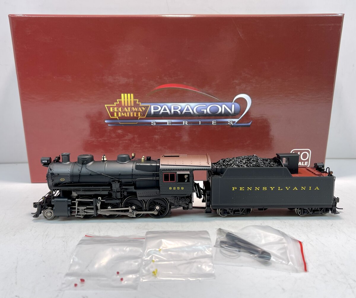 Broadway Limited 2837 HO Pennsylvania Railroad PRR H10s 2-8-0 with 90F82 #8259