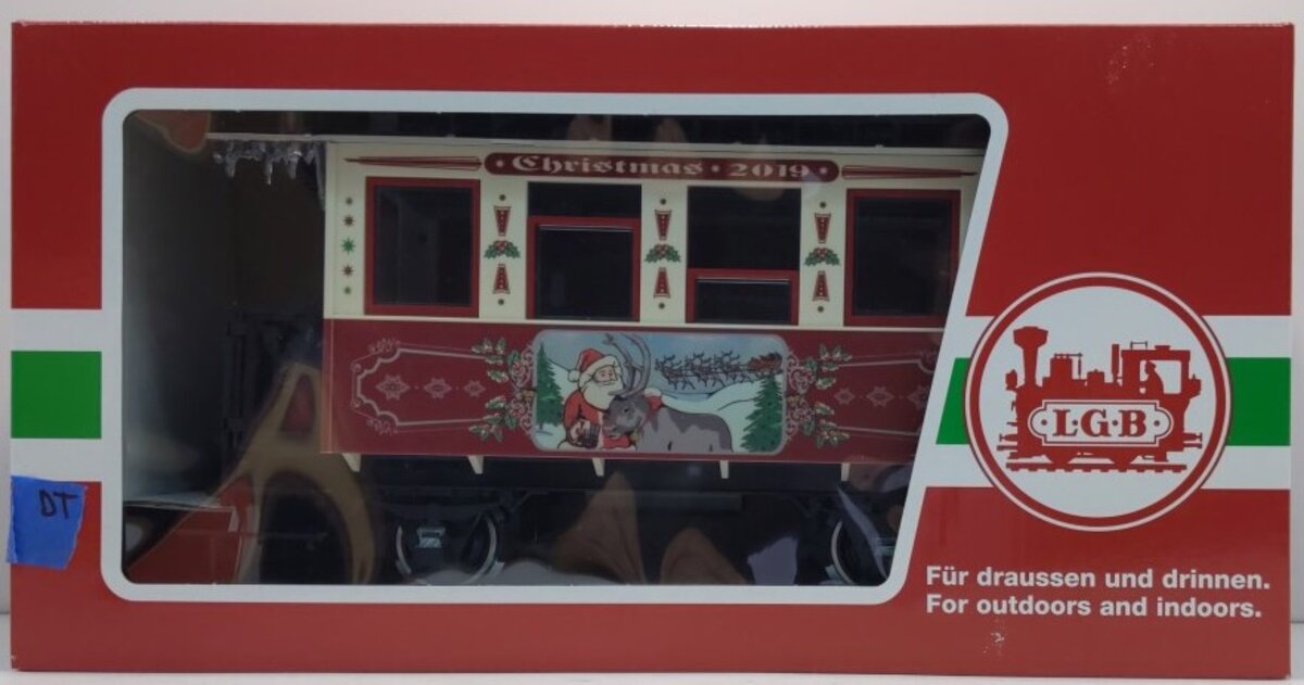 LGB 36019 G 2019 Christmas Passenger Car (Metal Wheels)