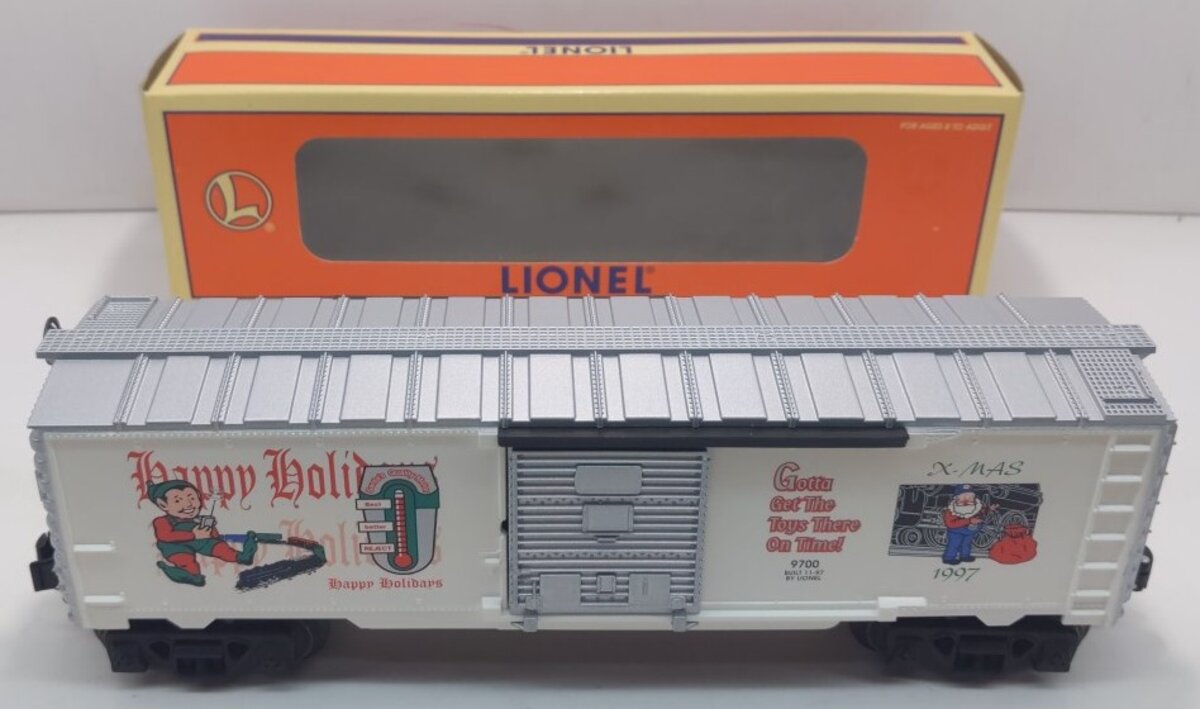 Lionel 6-16272 O Gauge Christmas 1997 Boxcar