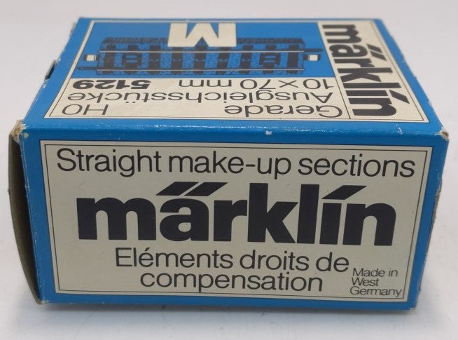 Marklin 5129 HO 5129 Straight Make-Up Sections-Sold By Piece