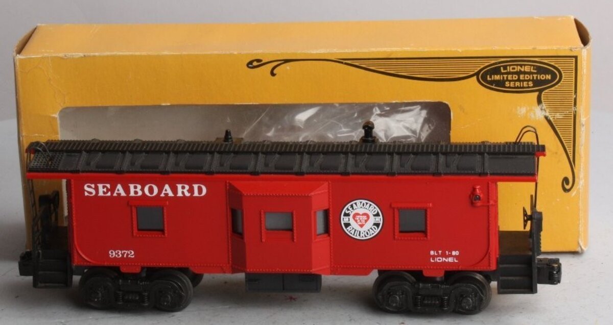 Lionel 6-9372 O Gauge Seaboard Bay Window Caboose