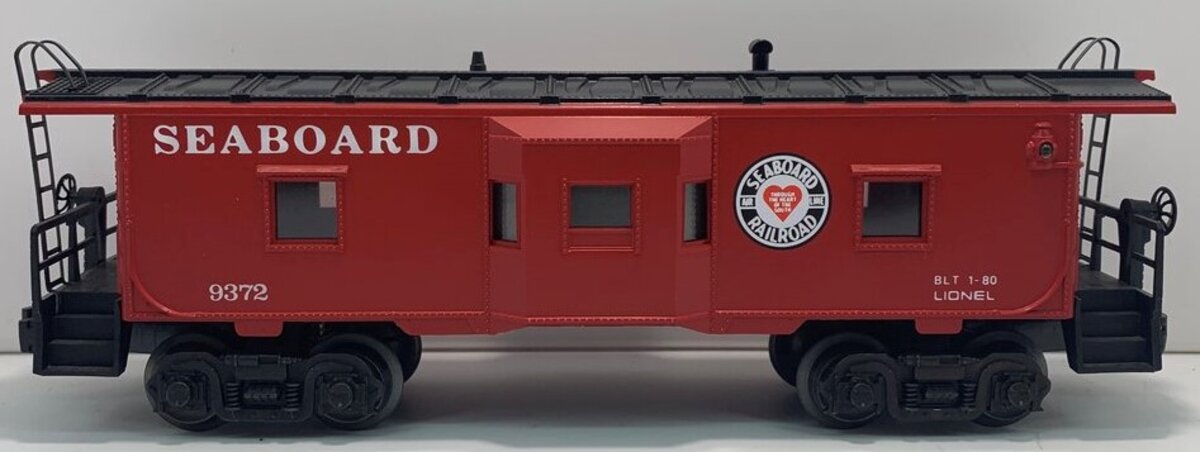 Lionel 6-9372 O Gauge Seaboard Bay Window Caboose