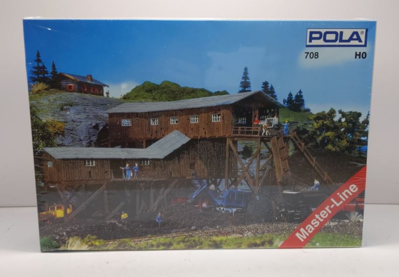 Pola 708 HO Scale Old Coal Mine Kit