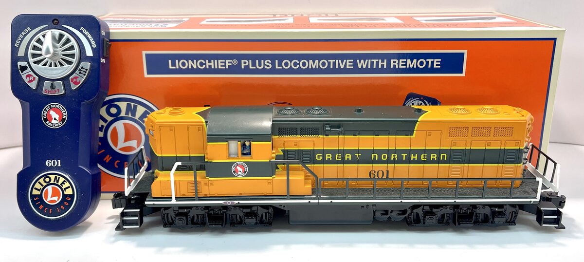 Lionel 6-84108 Great Northern GP7 LionChief+ Plus Diesel Locomotive #601