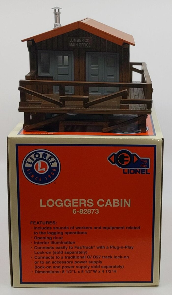 Lionel 6-82873 O Loggers Cabin With Sounds