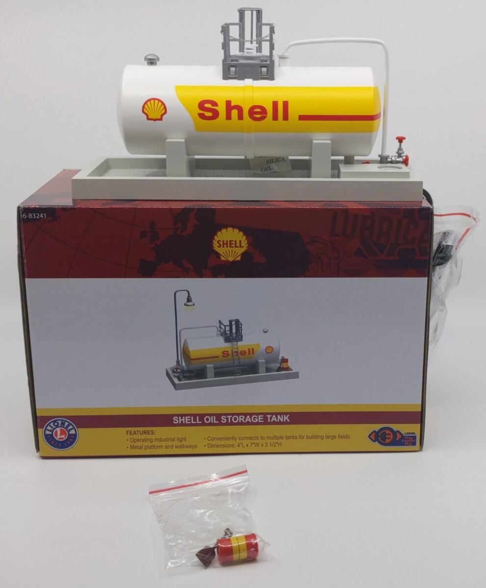 Lionel 6-83241 O Shell Oil Storage Tank With Light