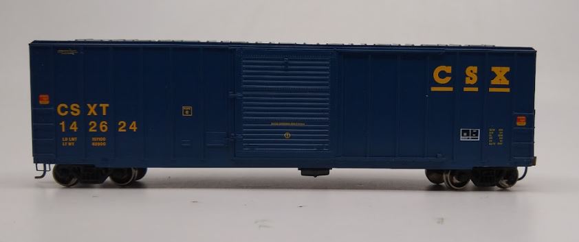 Athearn 92540 HO Scale CSX 50' FMC Box Car #142624