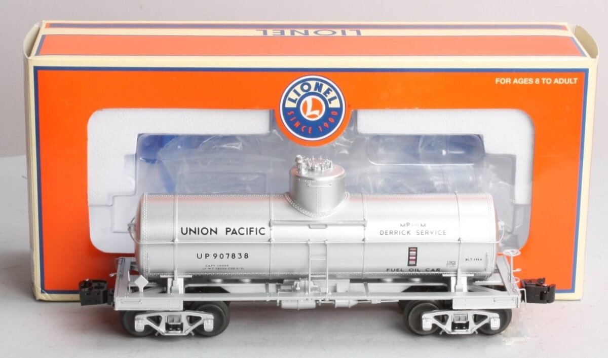 Lionel 6-17973 O Gauge Union Pacific 8,000 Gallon Tank Car #907838