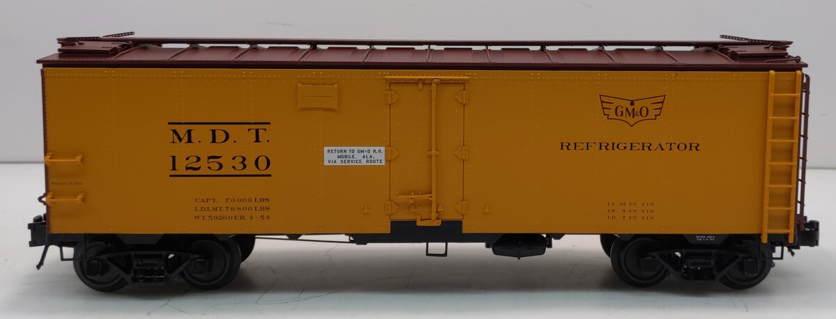 Atlas 8529A O MDT 40' Steel Reefer #12530 (3-Rail)