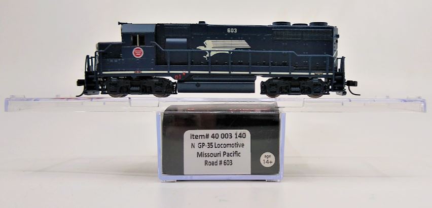 Atlas 40003140 N Scale Missouri Pacific GP35 Diesel Locomotive #603