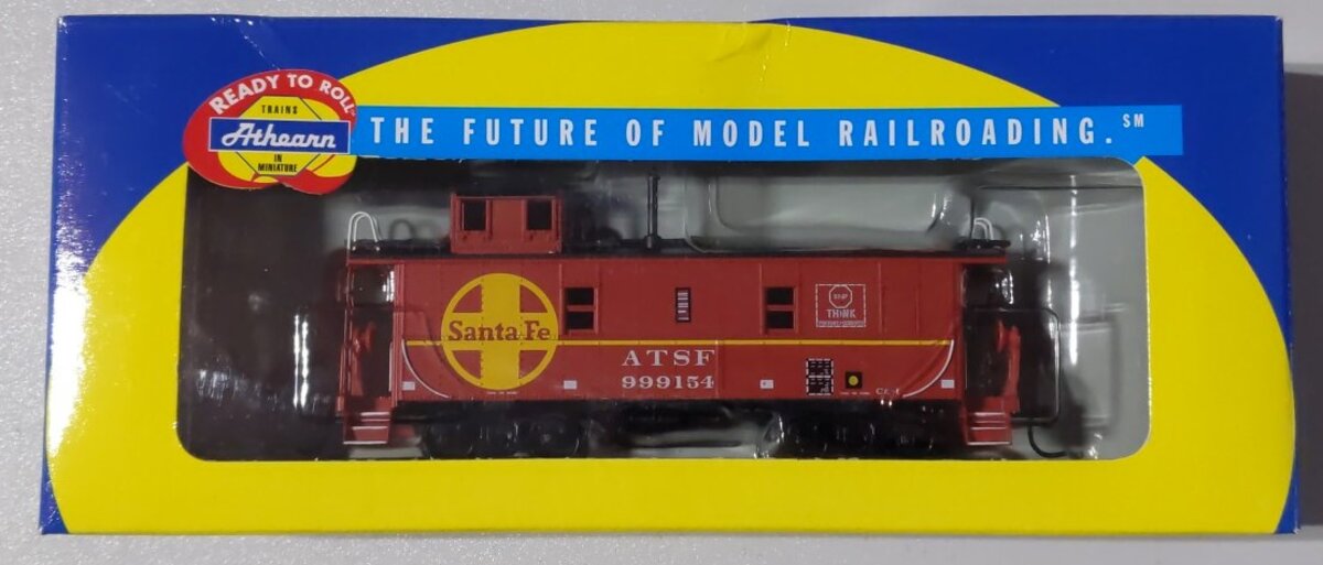 Athearn 7401 HO Scale Santa Fe ATSF Cupola Caboose #999154