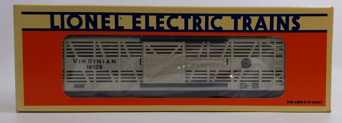 Lionel 6-16125 O Gauge Virginian Stock Car