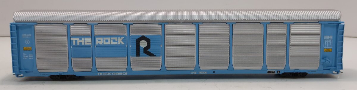 Walthers 932-4869 HO Scale Rock Island Thrall 89' Tri-Level Auto Carrier #995001