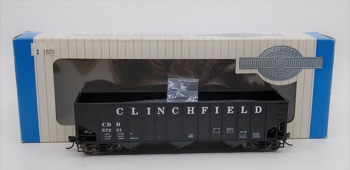 Bachmann 18732 HO Clinchfield Bethlehem Steel 3-Bay 100-Ton Open Hopper