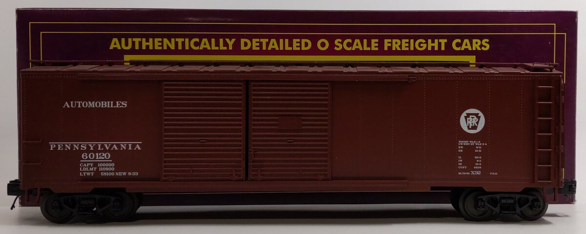 MTH 20-93556 O Pennsylvania Double Door 50' Boxcar #60120