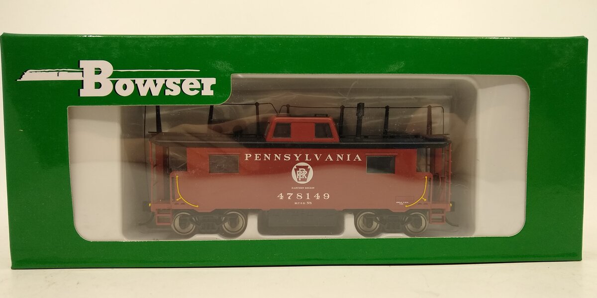 Bowser 42509 HO PRR N8 Caboose #478149