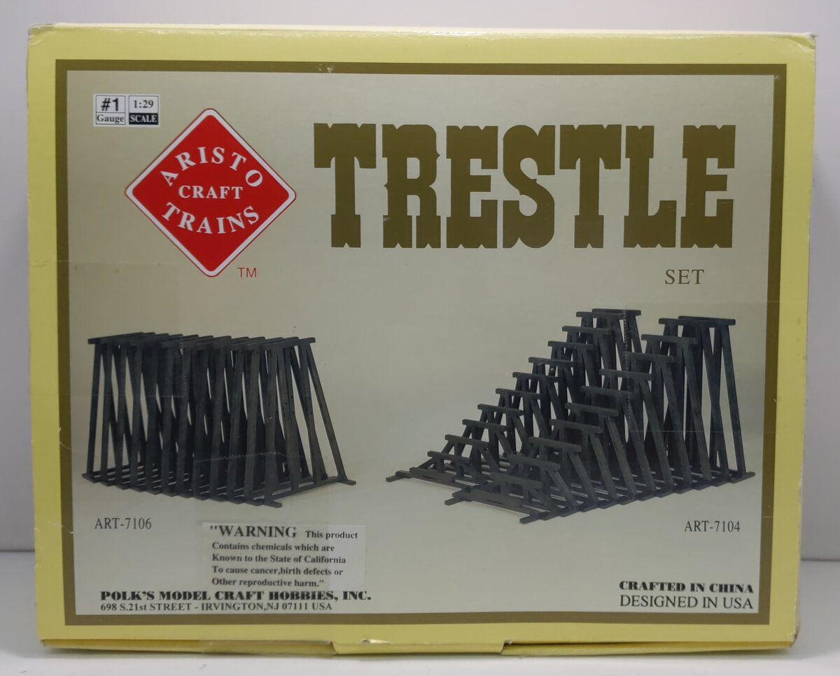 Aristo-Craft 7106 G 12-Piece Elevated Trestle Set