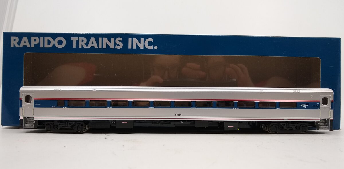 Rapido Trains 128018 HO Scale Amtrak Horizon Coach #54550