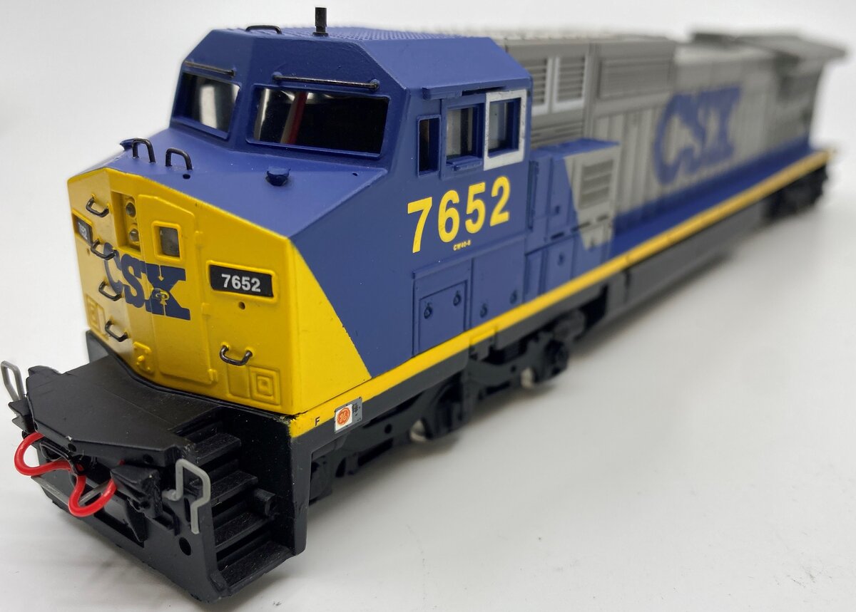 Bachmann 86011 HO Scale CSX GE Dash 8-40CW Wide Cab Diesel Locomoitve #7652