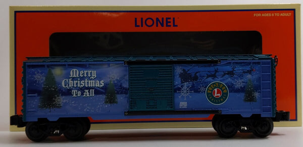 Lionell O’Scale 2007 popular Christmas boxcar item number 6–25033