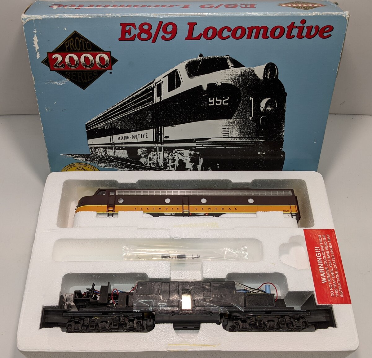 #71) Proto 2000 Series HO newest E8/9 Locomotive