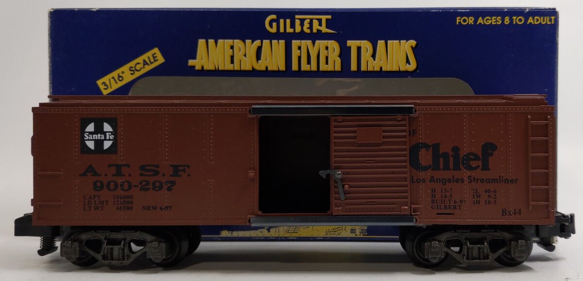 American Flyer 6-48329 S Gauge AT&SF Boxcar #900-297