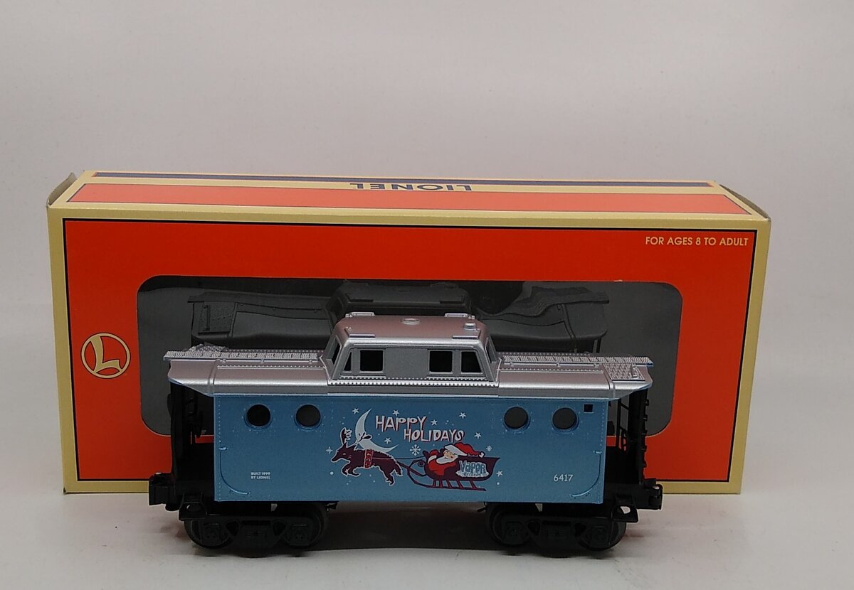 Lionel 6-19781 Vapor Records Holiday Porthole Caboose – Trainz