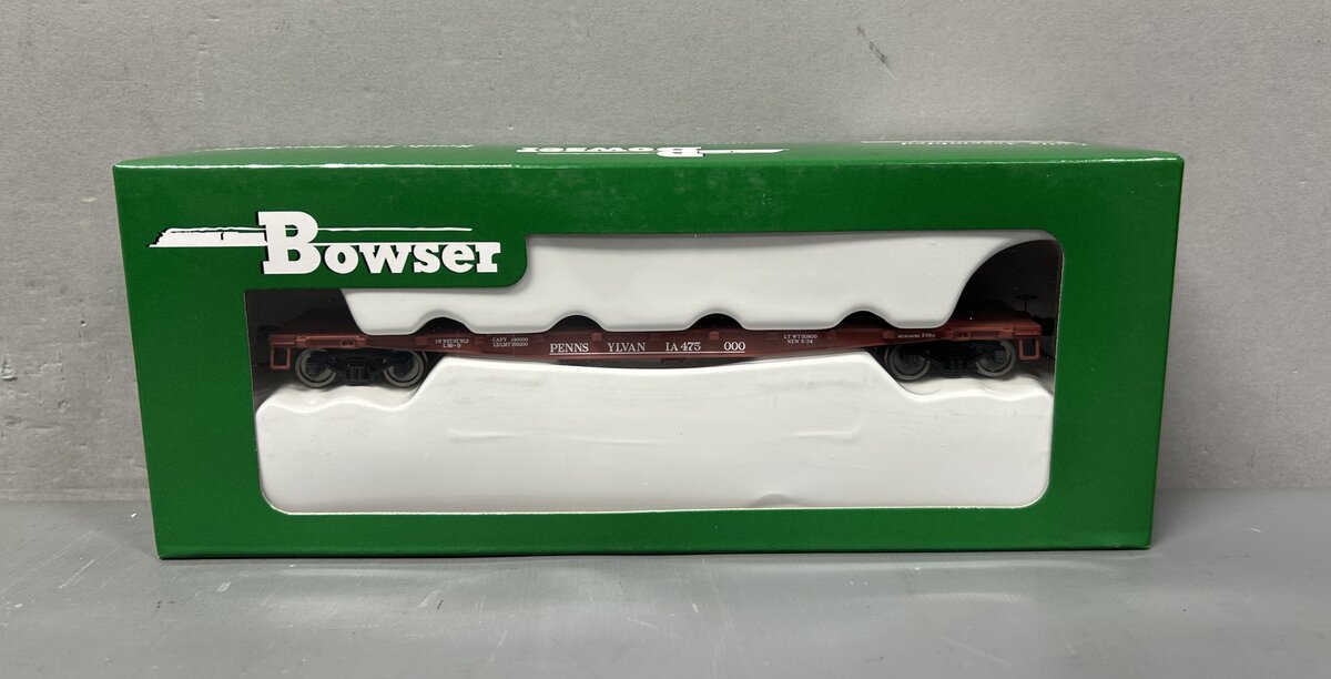 Bowser 42670 HO Scale PRR F30a 50' Flat Car #475000