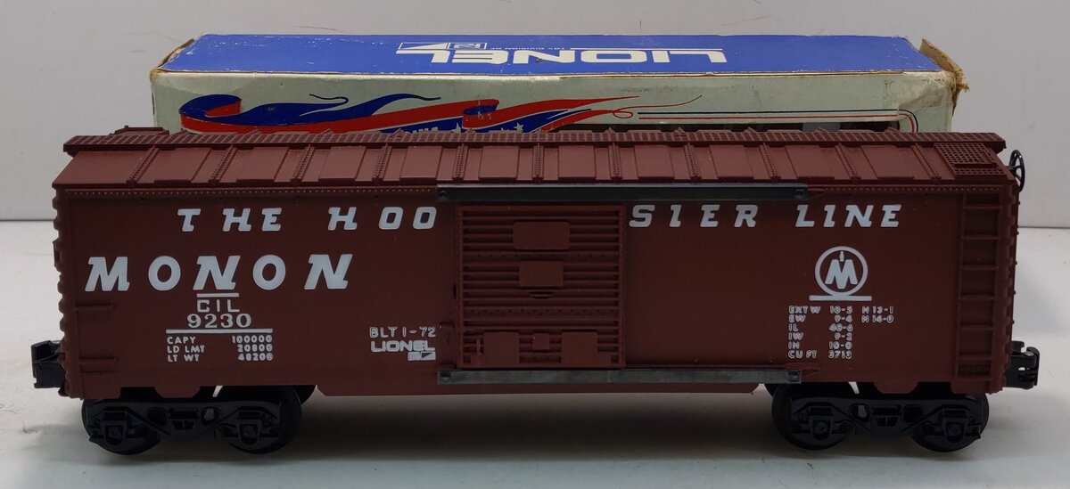 Lionel 6-9230 O Gauge Monon Boxcar