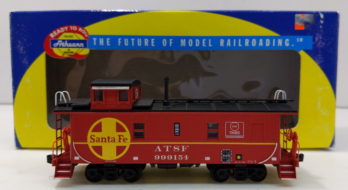 Athearn 7401 HO Scale Santa Fe ATSF Cupola Caboose #999154