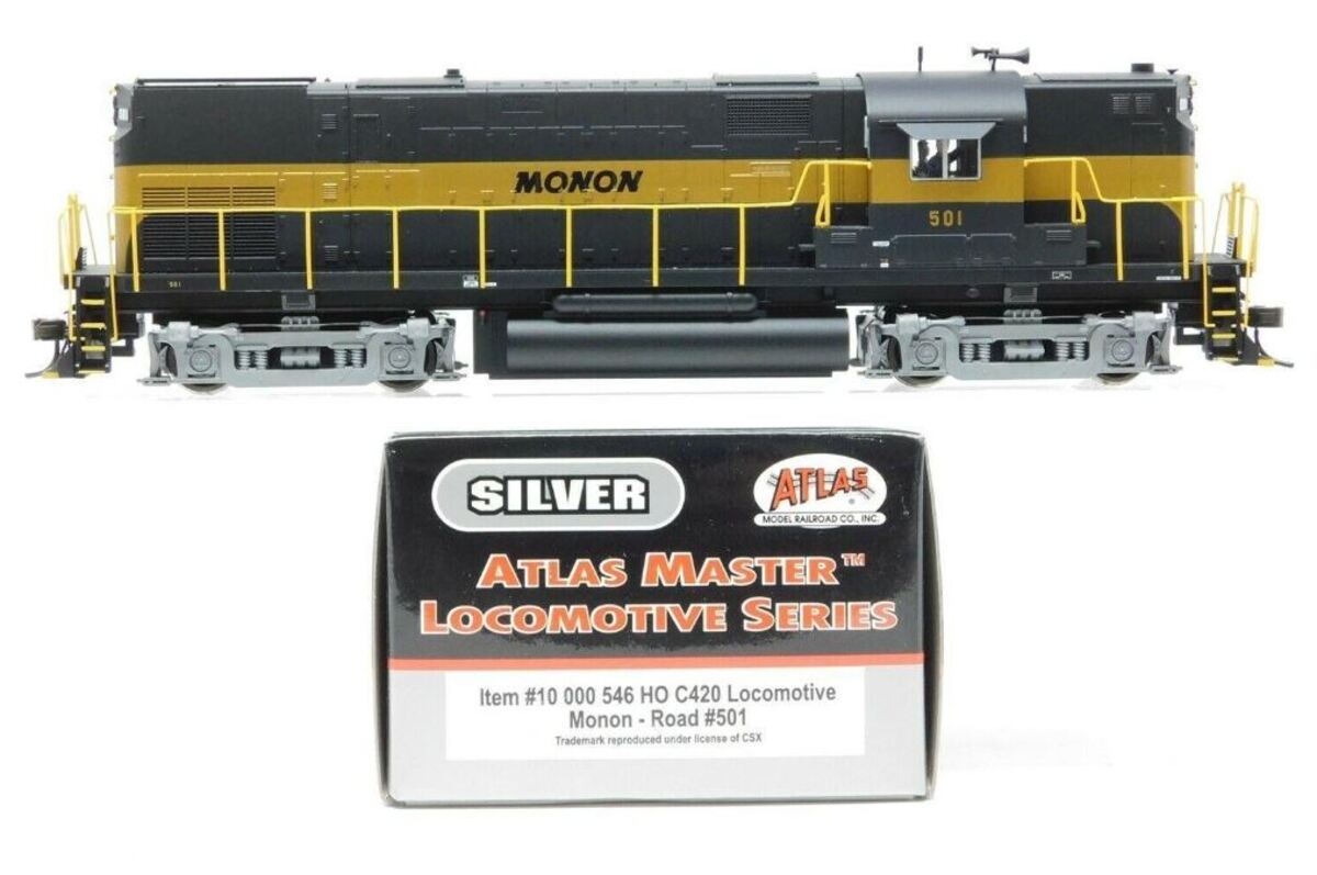 Atlas 10000546 HO Scale Monon C420 Diesel Locomotive #501