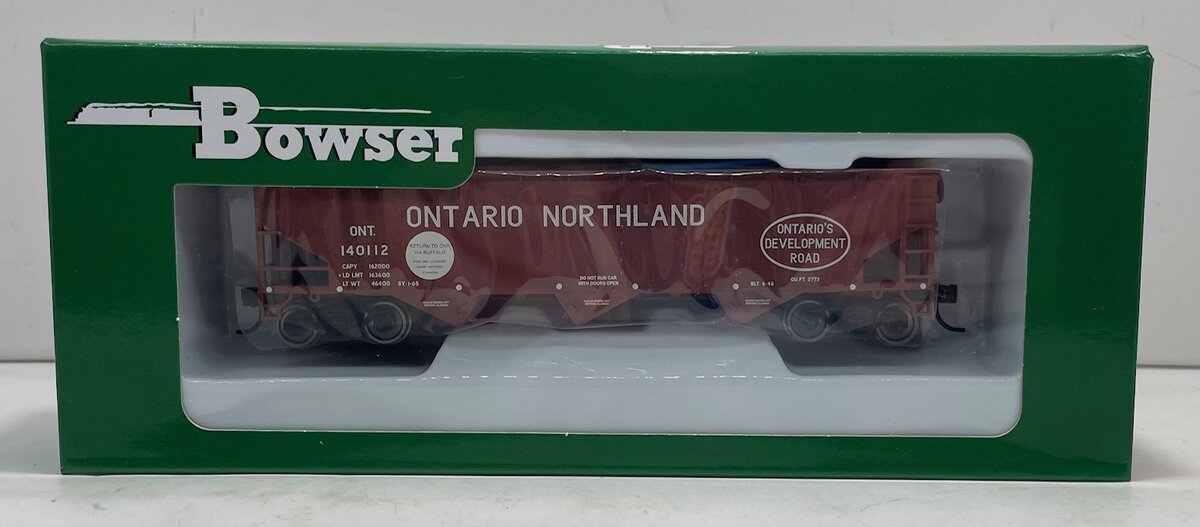 Bowser 42307 HO Ontario Northland 70-Ton Offset Hopper Ready-To-Run #140112