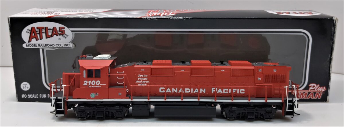 Atlas 10001387 HO Canadian Pacific NRE Genset II Diesel Locomotive #2100