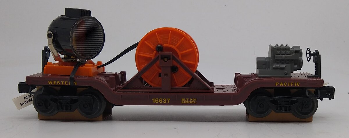 Lionel 6-16637 O Western Pacific Extension Searchlight Car