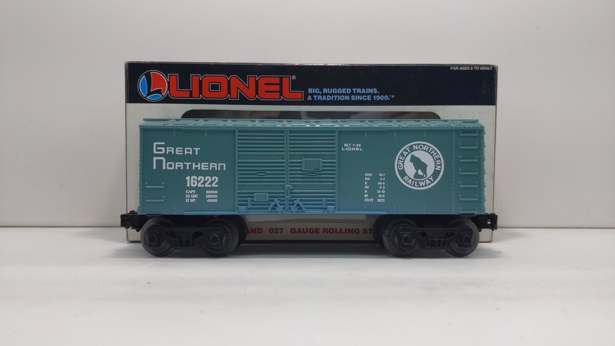 Lionel 6-16222 O Gauge Great Northern Boxcar