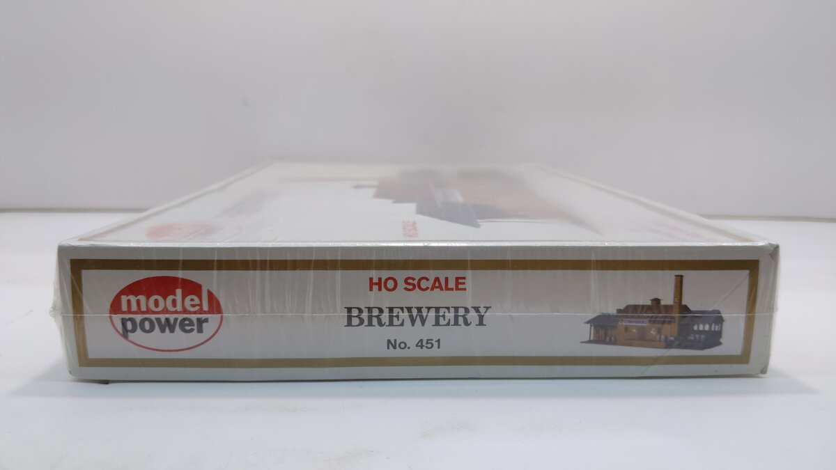 Model Power 451 HO Scale Brewery Building Kit