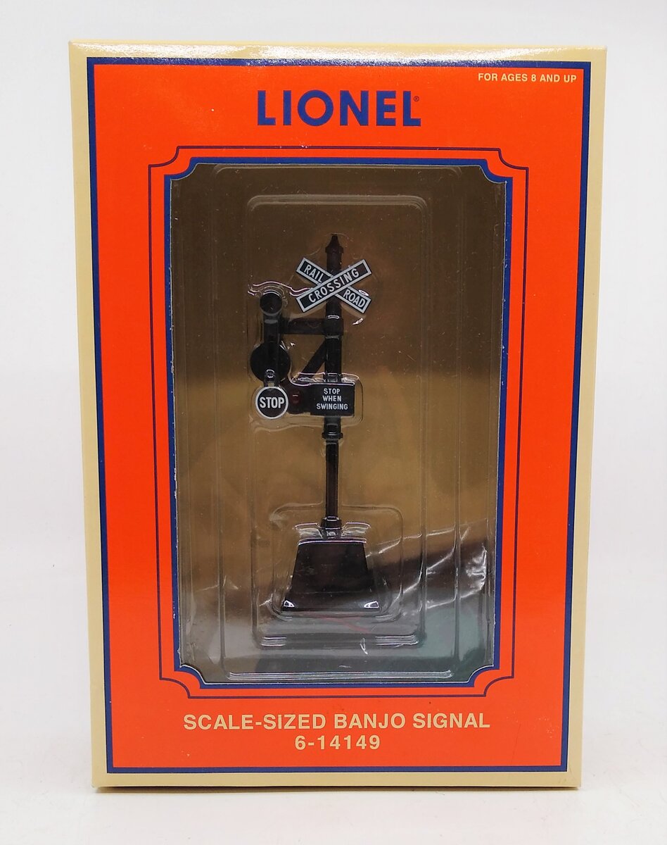 Lionel 6-14149 O Scale Sized Banjo Signal