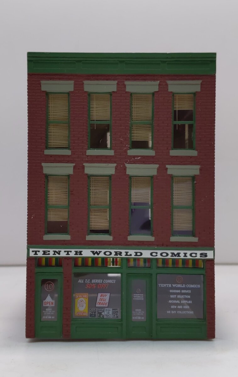 Ho scale cheap assembled buildings