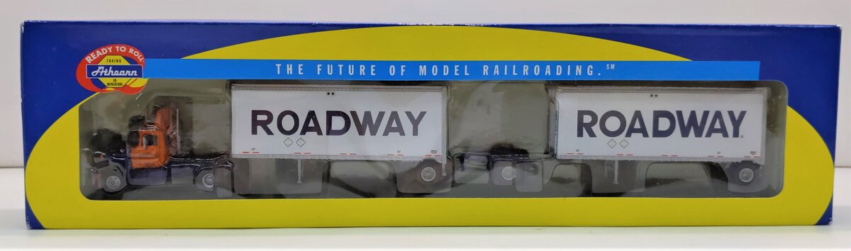 Athearn 93137 HO Roadway Mack R Truck w/28' Trailer