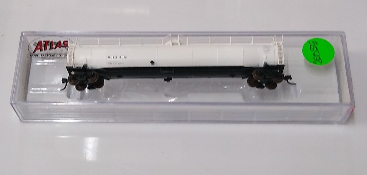 Atlas 37074 N Scale Shell SOEX 33,000 Gallon Tank Car #3012