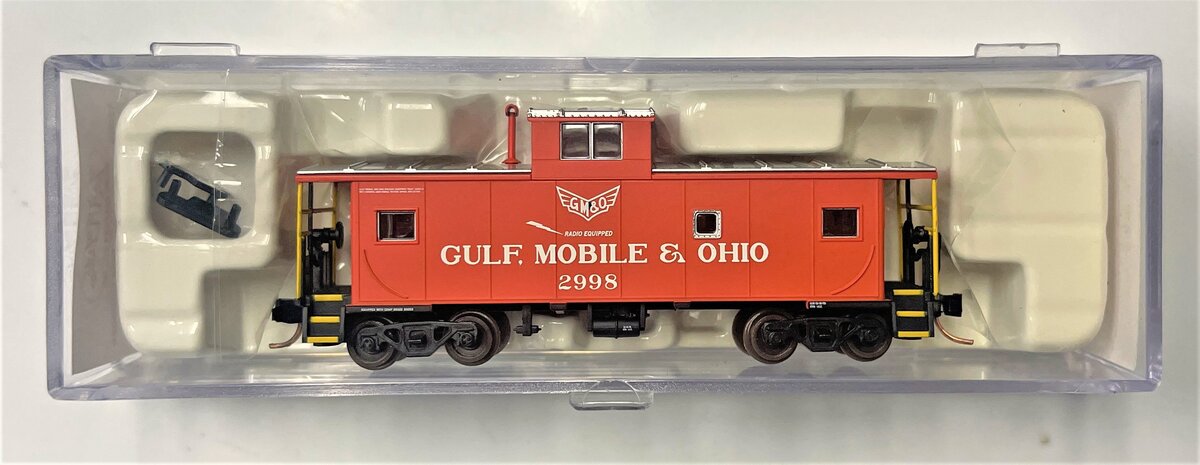 Atlas 43069 N Scale Gulf Mobile & Ohio Cupola Caboose #2998