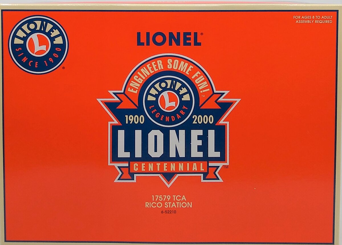 Lionel 6-52210 17579 O TCA Rico Station Kit