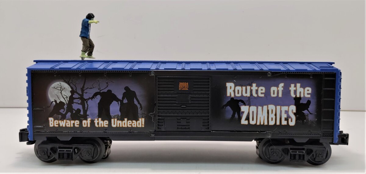 Lionel 6-29324 O Halloween Operating Walking Zombie Brakeman Car