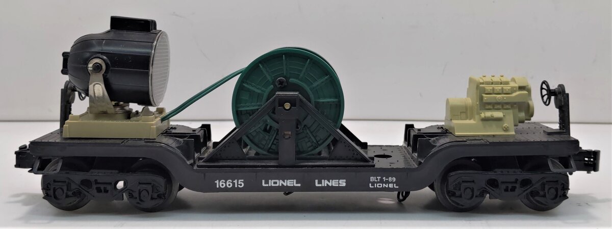 Lionel 6-16615 O Gauge Lionel Lines Extension Searchlight Car with Searchlight