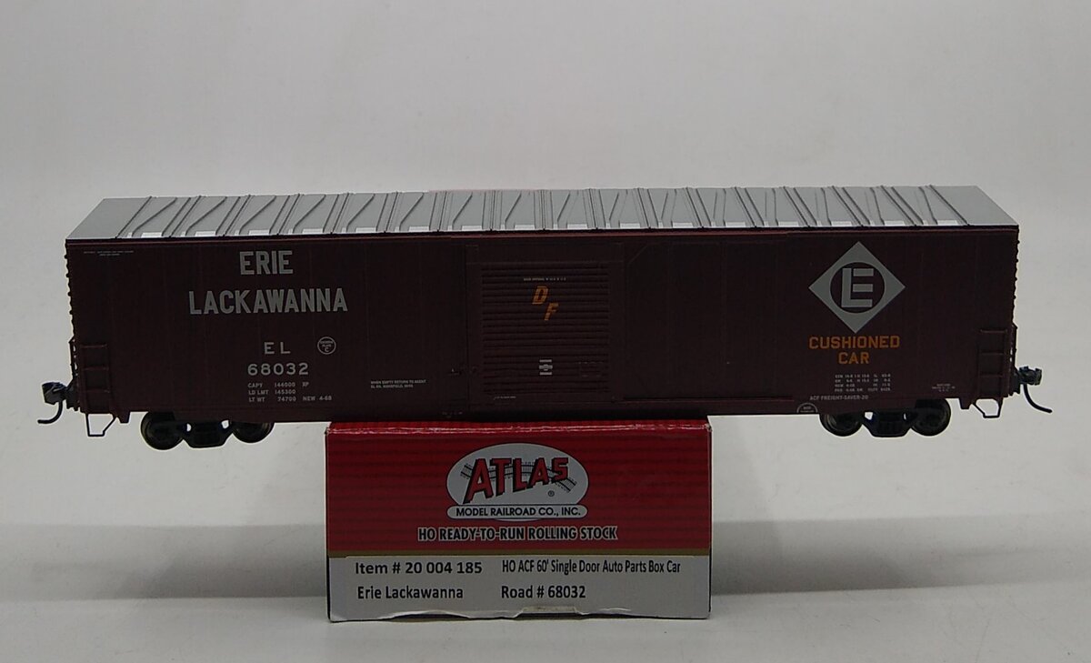 Atlas 20004185 HO Scale Erie Lackawanna Boxcar #68032