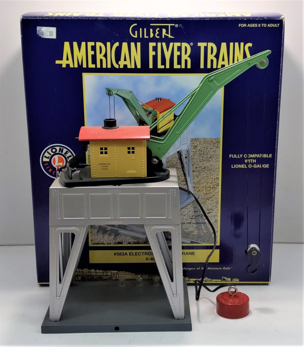 American Flyer 6-49819 S Scale #583A Operating Electromagnetic Crane