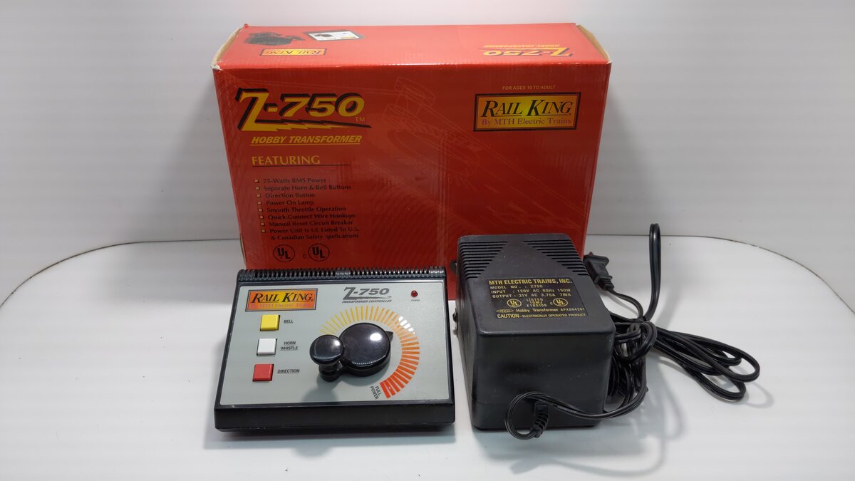 MTH 40-750 Z-750 Hobby Transformer with Controller