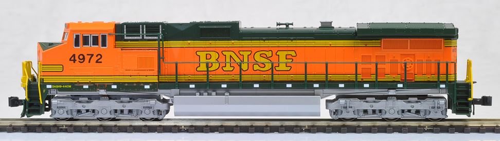 Kato 176-3514 N Scale BNSF/Heritage II C44-9W Diesel Locomotive #4972