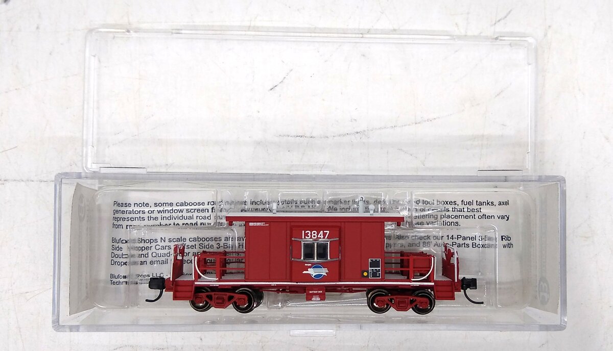 Bluford Shops 21131 N Scale MP Short Body Bay Window Caboose #13847